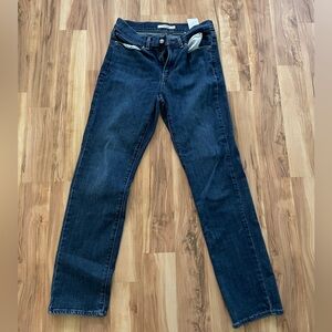 Levi's Classic Straight Leg Women's Jeans Dark Blue